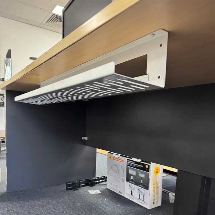 GKU Under Table Cable Management Basket Tray 800mm Long