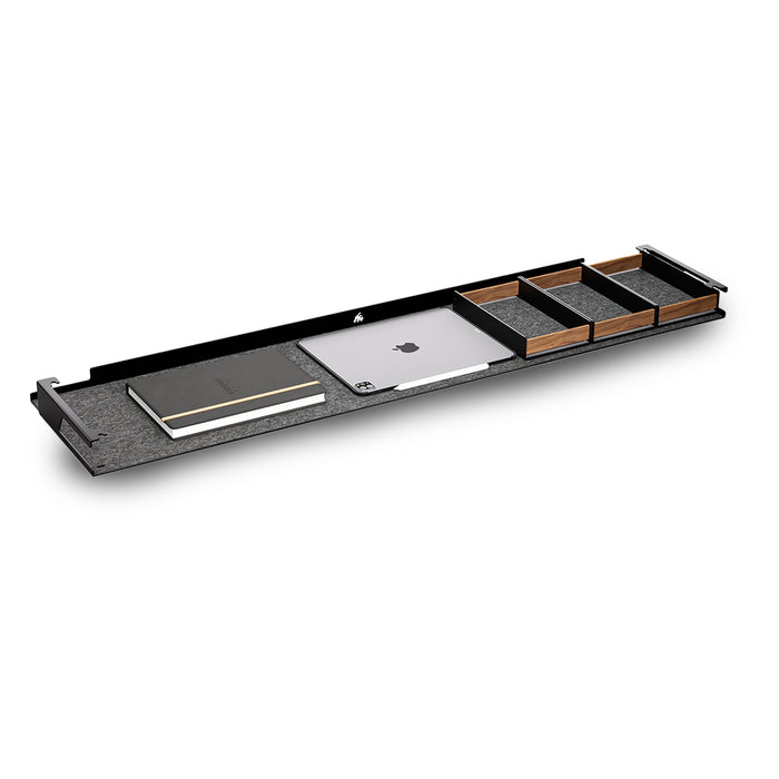 Large Compartment for Setup Cockpit | Modular Under‑Shelf Storage Tray 93cm