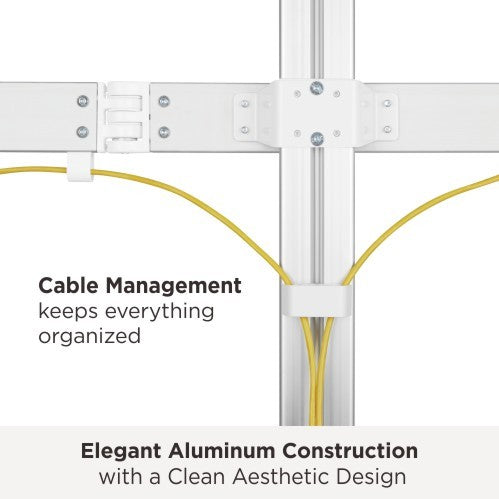 Quad Screens Heavy-Duty Aluminum Monitor Arms MTLDMA04 ETA10.20