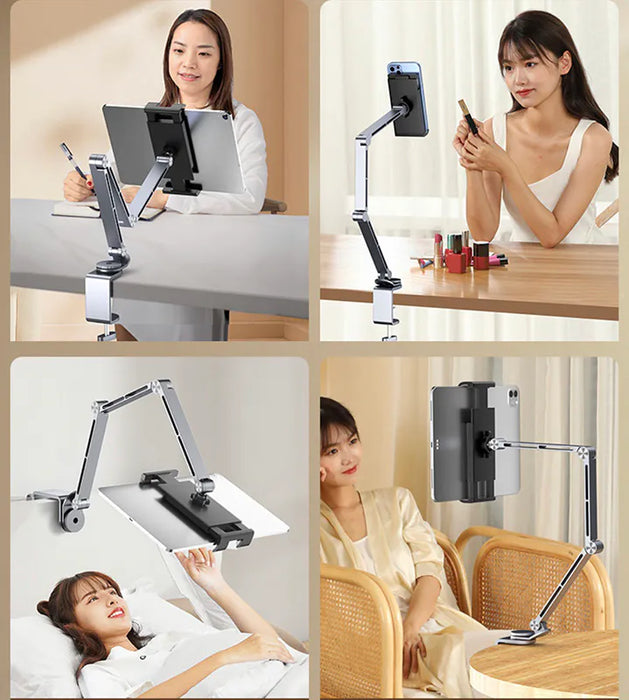 Aluminium Alloy Adjustable Desktop Holder Stand For Ipad/Tablet/phone CZ11
