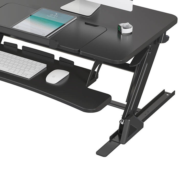 Sit Stand Desk Adjustable Riser Ergonomic Work Station 890x522mm GSD06B