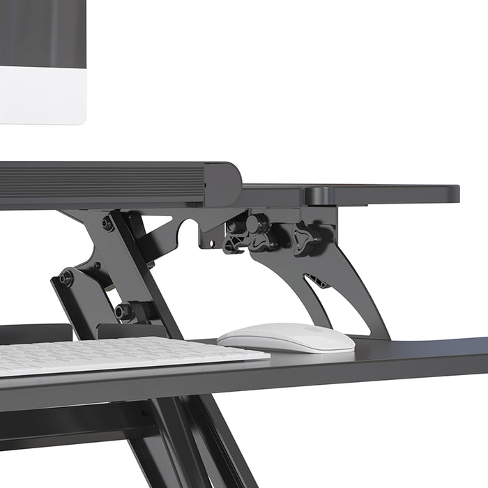 Sit Stand Desk Adjustable Riser Ergonomic Work Station 890x522mm GSD06B