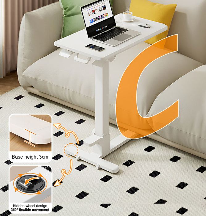 Mobile WHEELY Sit Stand Desk Folding 680x400MM FA107