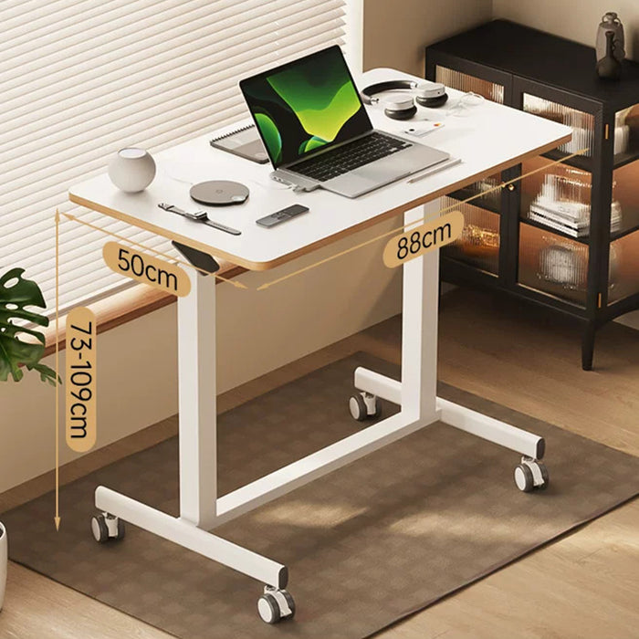 Mobile WHEELY Sit Stand Desk 880X500MM FC101ww