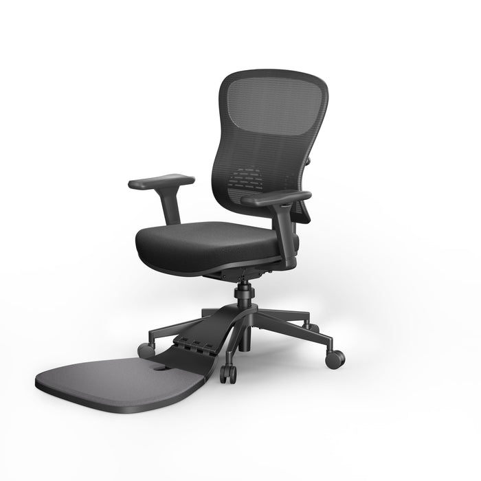 Standing-Mate Office Chair Multi-Position Mesh with Retractable Standing Mat Ergonomic