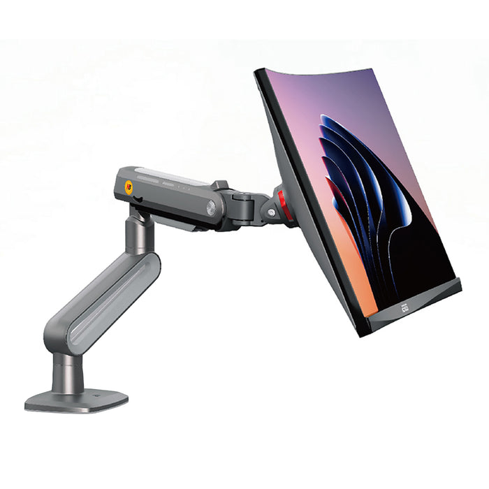 Gaming Monitor Arm – 27″–50″ Curved Screen (holds 18 kg) A6