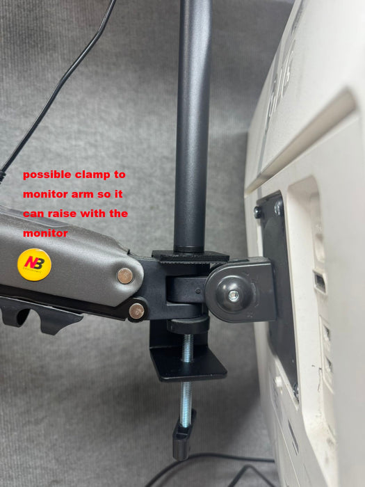 SoftGlow CST19K Clamp Lamp | LED Study Desk Light for Reading & Work
