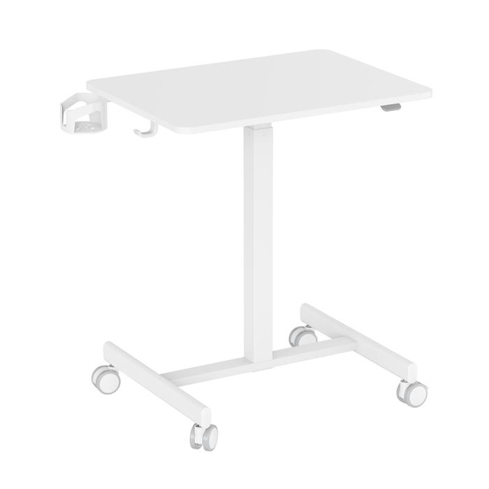 Gku White cup holder and hook to add to any table