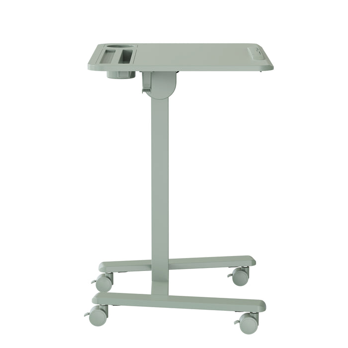 GKU Tiltable Height Adjustable Mobile Sit Stand Desk 700x500mm F047-FA122