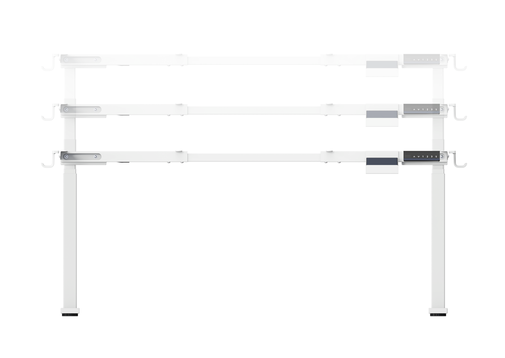 GKU Frame only Dual Motor Electric Sit/Stand Desk Frame