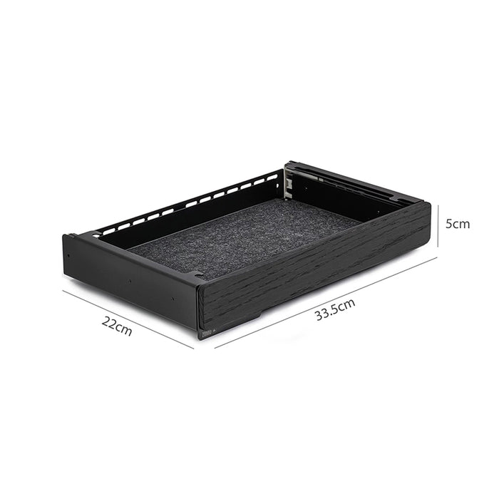 Soft Close Drawer Storage for Monitor Stand Wood & Steel Construction-Gku Plymodel Cockpit
