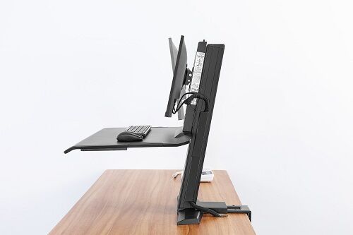 st25-2A Work station Standing Screen Sit Stand 19"-27"" up to 11kg