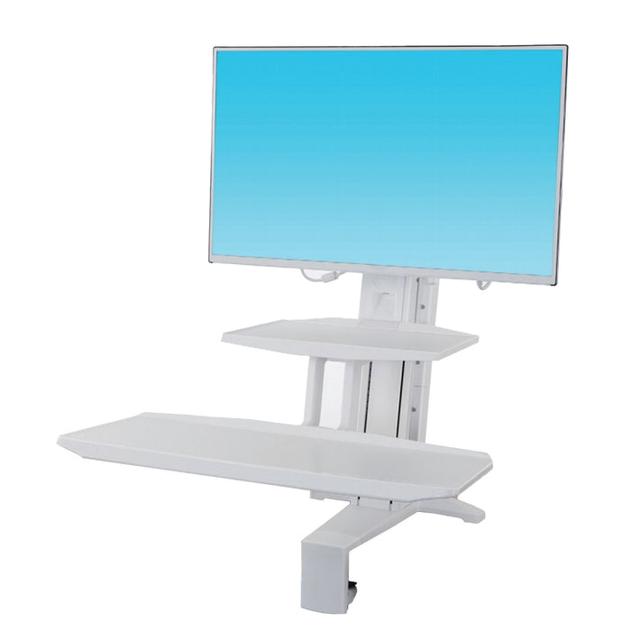 st35 Work station Standing Moniotr Mount Screen Sit Stand 22"-32" up to 11kg