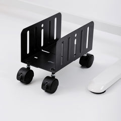 gku™ Free Standing PC Tower Holder Computer Tower Stand Free Standing Case Cart | gku.