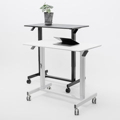 gku™ Mobile Height Adjustable Sit Stand Desk | gku.