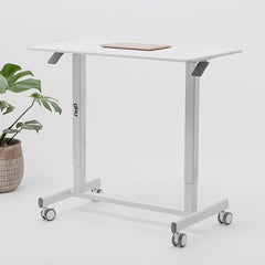 gku™ Mobile Height Adjustable Sit Stand Desk | gku.