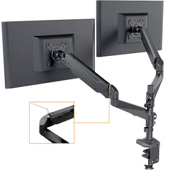 gku™ PRO-Riser V2 Dual LCD Monitor Desk Mount | gku.